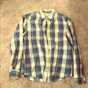 Men’s Medium Penguin Button Down Shirt